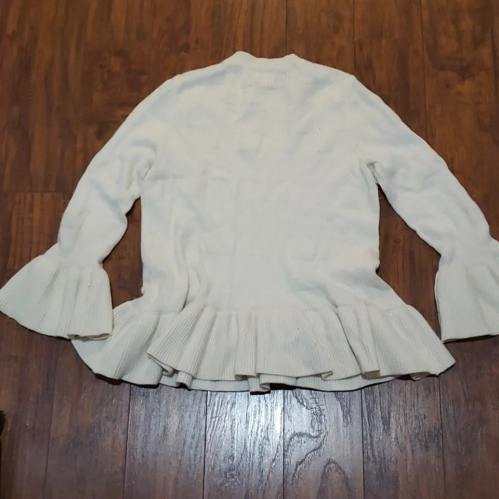 Kate spade peplum sweater. Bell sleeves Si… - Picture 5 of 6